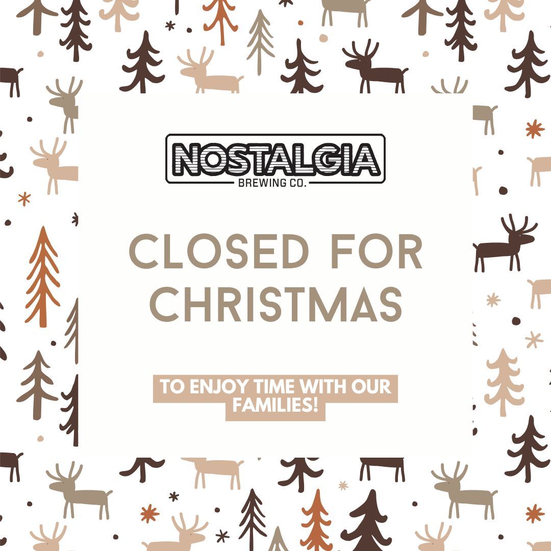 We will be closed tomorrow for Christmas so we can enjoy time with our families!