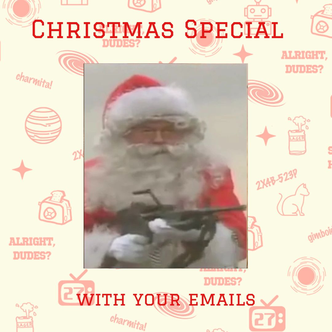 Merry Christmas! Our Festive Special episode drops Friday 27th. LinkTree in bio. #reddwarf #smeghead #boysfromthedwarf #itsbtlpod