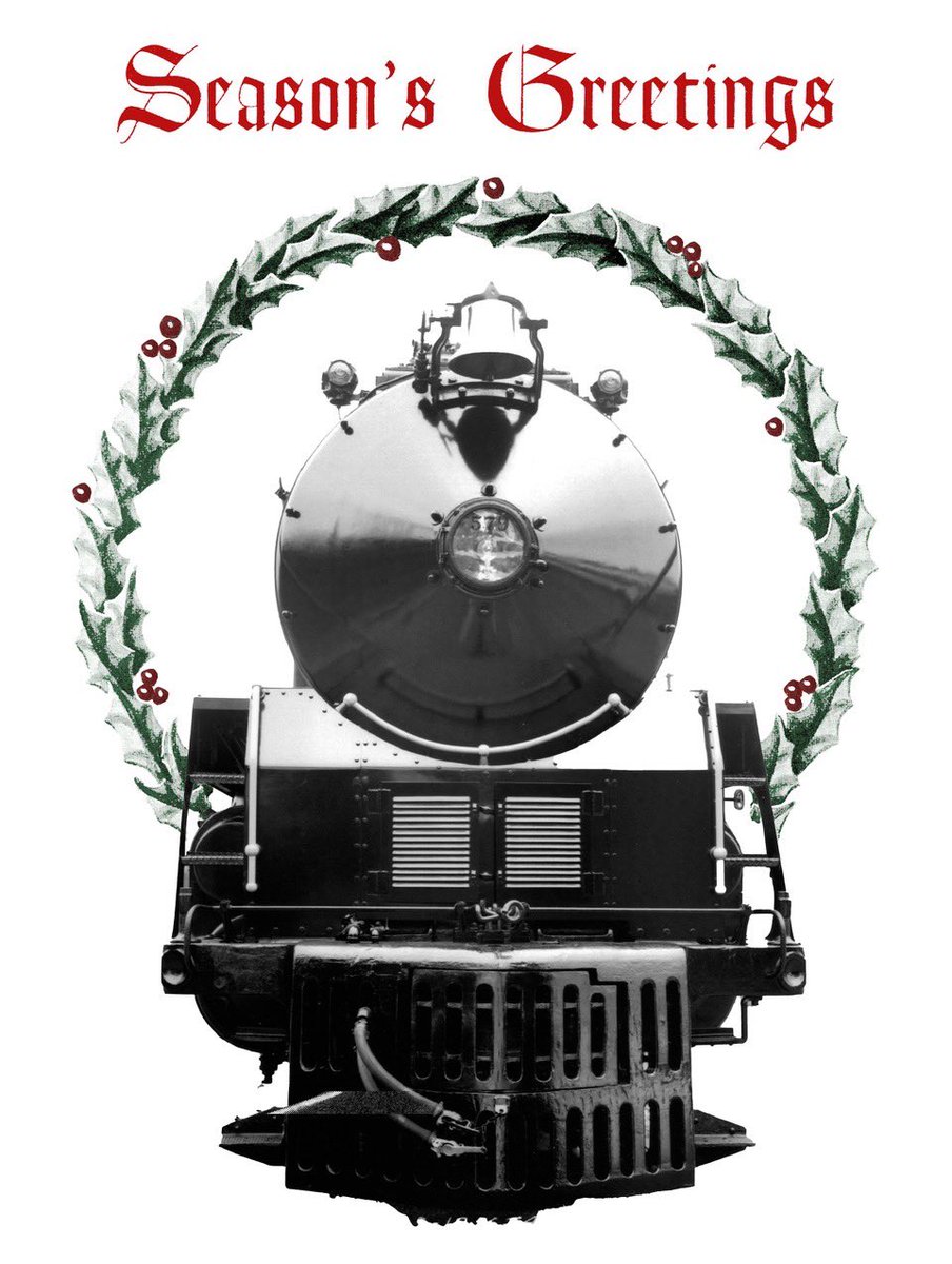 Wishing everyone a very Merry Christmas and joyful holiday season! And a note to any recipients of coal this year, you are welcome to send those lumps on down to us here in Nashville. No. 576 will need them soon! 🎅 🚂