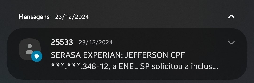 jeffpessoa's tweet photo. A @EnelBrasil @EnelClientesBR fazendo força pra receber um processo por danos morais pra iniciar 2025 queimando caixa desnecessariamente 🤷🏻 https://t.co/mJBV8rjDF4