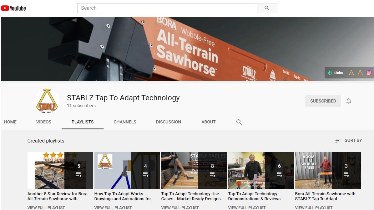 Stablz- 4 Points of Contact with a Tap of the Foot tweet media