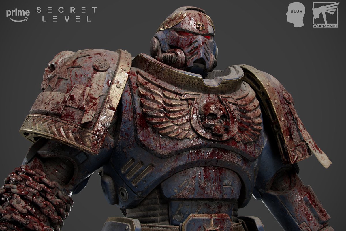 RassoulEdji's tweet photo. Awesome character work by Romain Chassefiere for the Warhammer 40K Secret Level episode by Blur studios.

I hope to one day make a Warhammer 40K film. Definitely my favourite universe, full of incredible designs and lore. https://t.co/VF1vLDH0OX