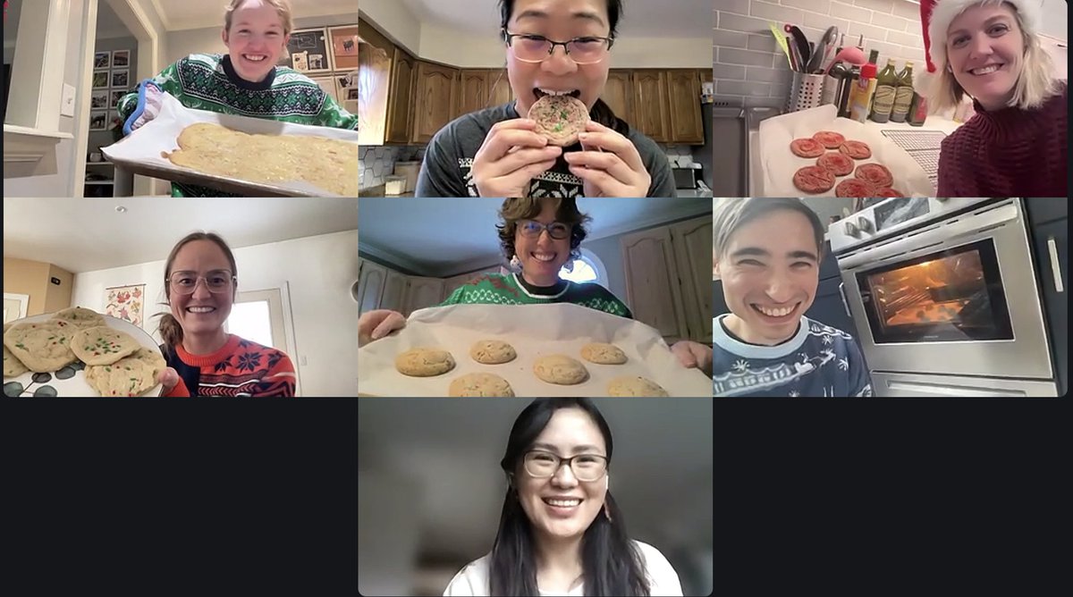 dsforeveryone's tweet photo. 🎄🍪 Happy Holidays from the DS4E team! We celebrated the season with a cookie decorating extravaganza—check out our festive creations! Wishing you joy, warmth, and a sprinkle of data literacy cheer as we head into the new year. #HappyHolidays #TeamCookies https://t.co/MQtDz88Xy4