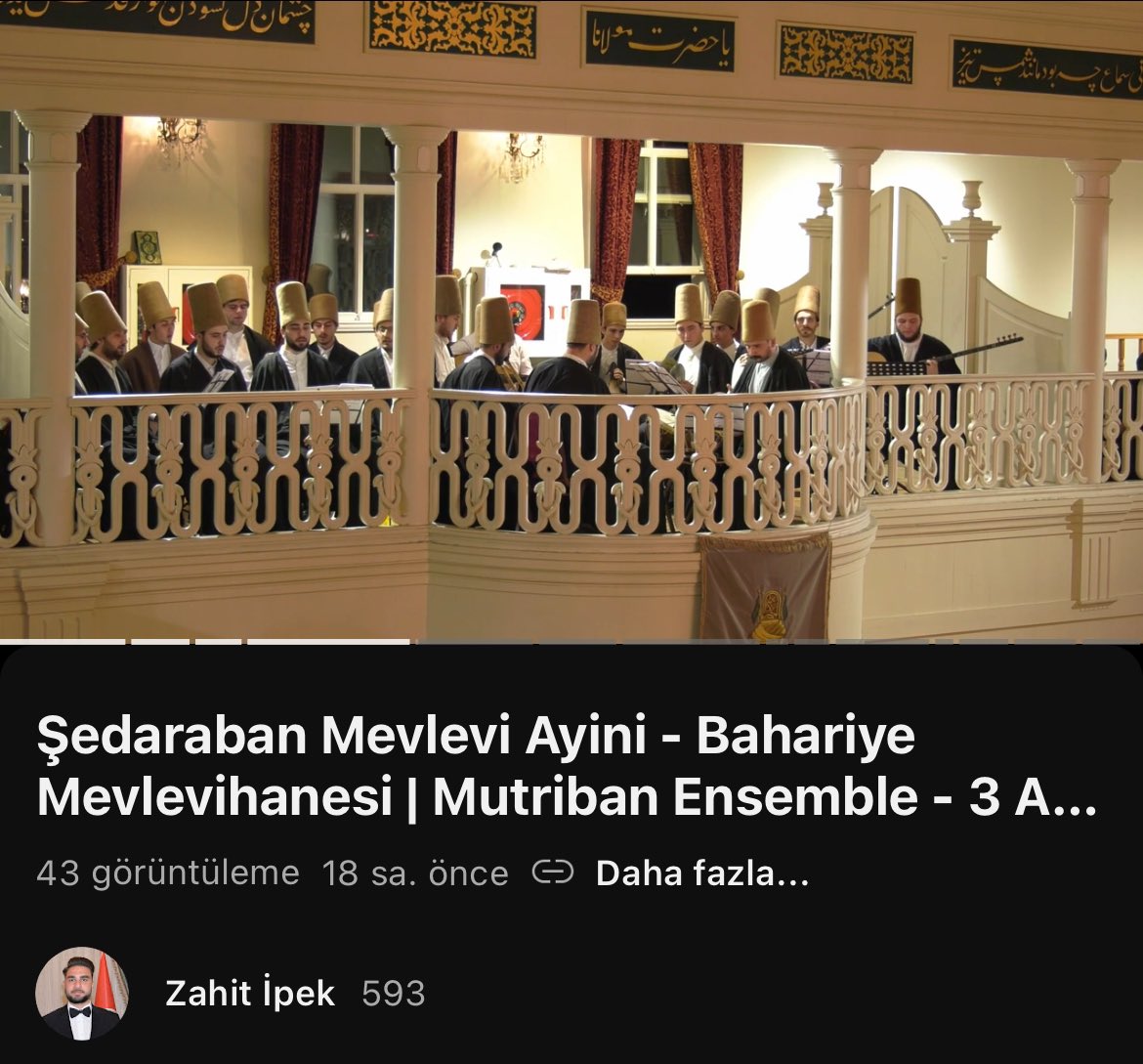Buyrunuz efendim…

Şeb-i Arus Mübarek olsun…

youtu.be/ClpSWnAjTjM?si…