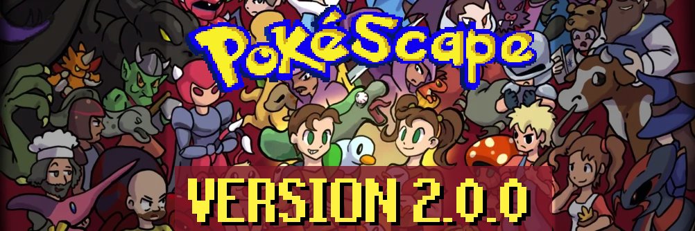 Merry Christmas Scapers! 
 I have a gift for you all and that is POKESCAPE Version 2.0.0!!

Patch notes:
- Story Mode has been reworked!
- Day / Night System
- 1000+ Monsters
- New Quests &amp; Events.
and more!

You can find more info and the download links below this post.