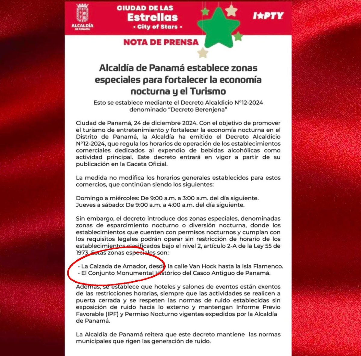 Betseraitv's tweet photo. Más guaro y campana para entretener al pueblo, pero cero desarrollo comunitario en Panamá Este y Panamá Norte. Estas son las “zonas especiales” con EXCLUSIVO horario extendido para “atraer turismo”, más licor y rumba: Casco Antiguo y la Calzada de Amador. https://t.co/cIm62klgWr