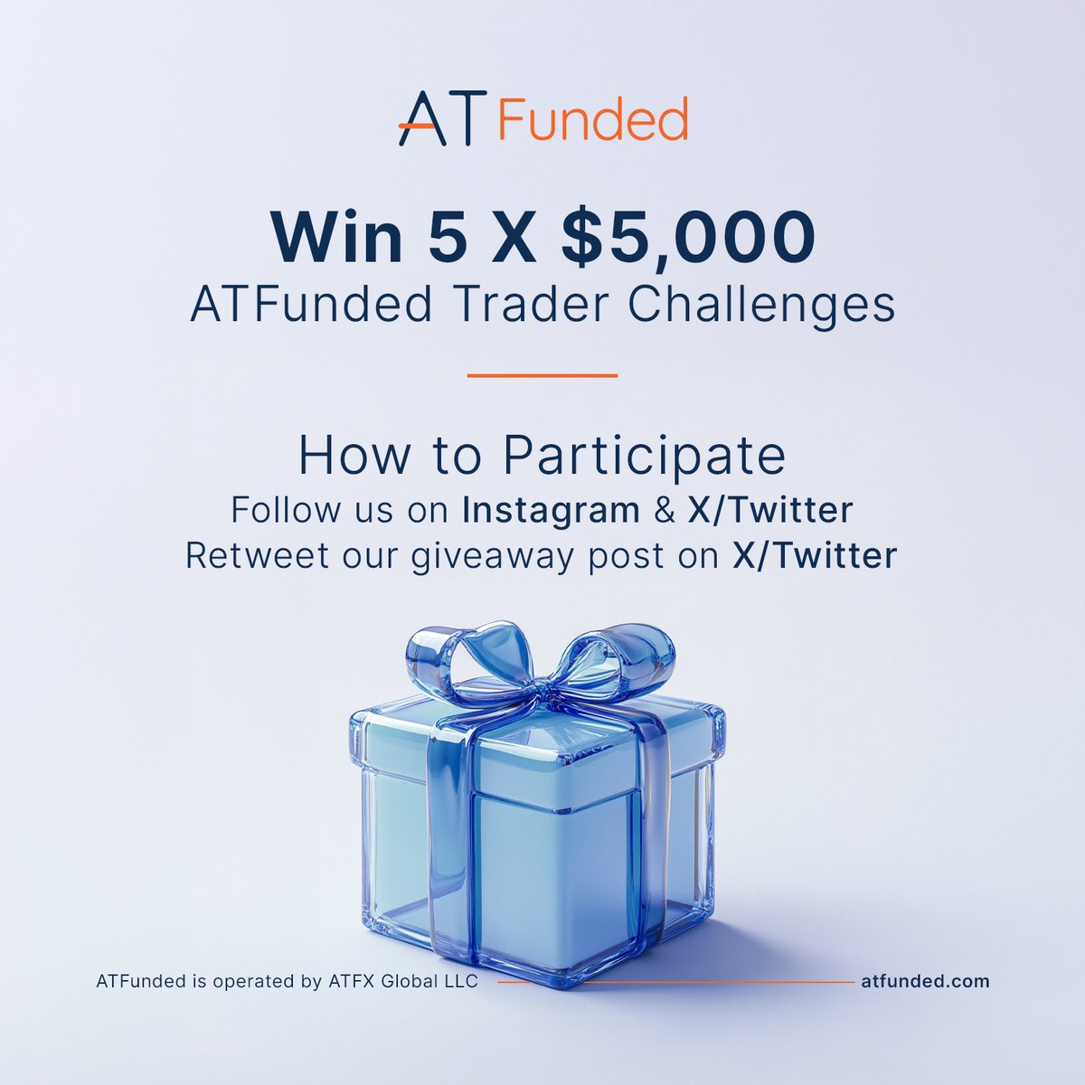 🎄✨ The holidays just got better with ATFunded! ✨🎄

We’re spreading cheer and giving 5 traders the chance to win a $5,000 ATFunded Trader Challenge. It’s your shot to shine, showcase your skills, and start your journey toward consistent funding!

⏰ Don’t wait—our giveaway
