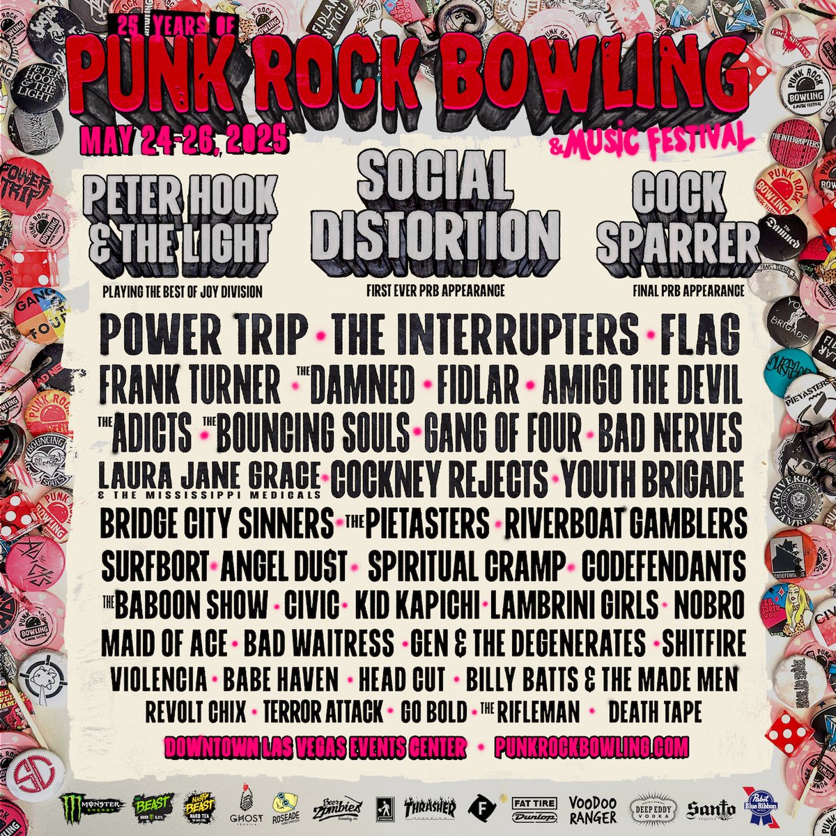πΏππ½πΊ ππΎπ²πΊ π±πΎππ»πΈπ½πΆ (@punkrockbowling) on Twitter photo Round two! More backstage studio shots from PRB 2024, captured by <a href="/BenTrivett/">Ben Trivett</a> - This set features <a href="/descendents/">DESCENDENTS</a> , <a href="/DEVO/">DEVO</a> , and <a href="/destroyboysband/">DESTROY BOYS</a>.
PRB 2025 is calling!#punkrockbowlingπ³ Round two! More backstage studio shots from PRB 2024, captured by <a href="/BenTrivett/">Ben Trivett</a> - This set features <a href="/descendents/">DESCENDENTS</a> , <a href="/DEVO/">DEVO</a> , and <a href="/destroyboysband/">DESTROY BOYS</a>.
PRB 2025 is calling!#punkrockbowlingπ³