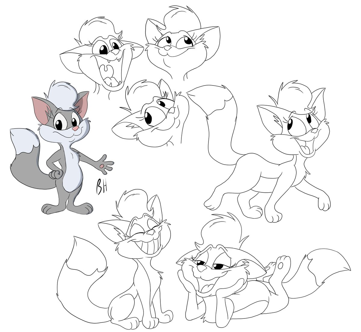 This is a somewhat incomplete character sheet I made of Celine back in October, decided to share it anyway.