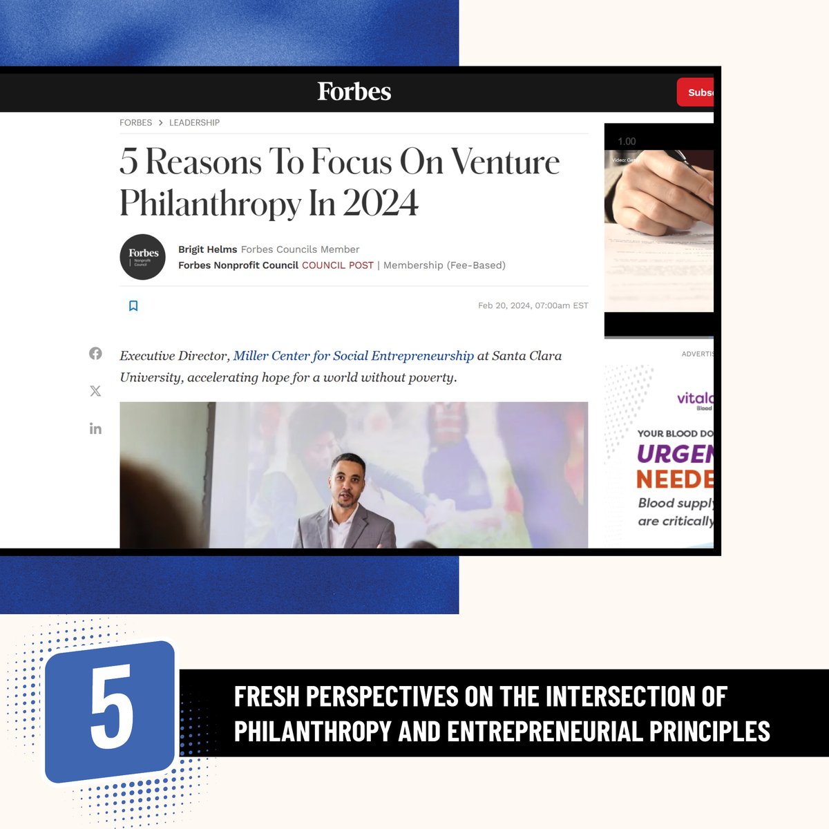 Miller Center for Social Entrepreneurship tweet media