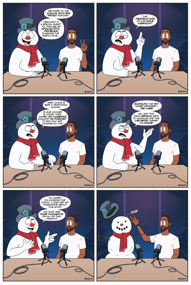 All I want for Christmas is for someone to take away the podcast equipment 😩🎄