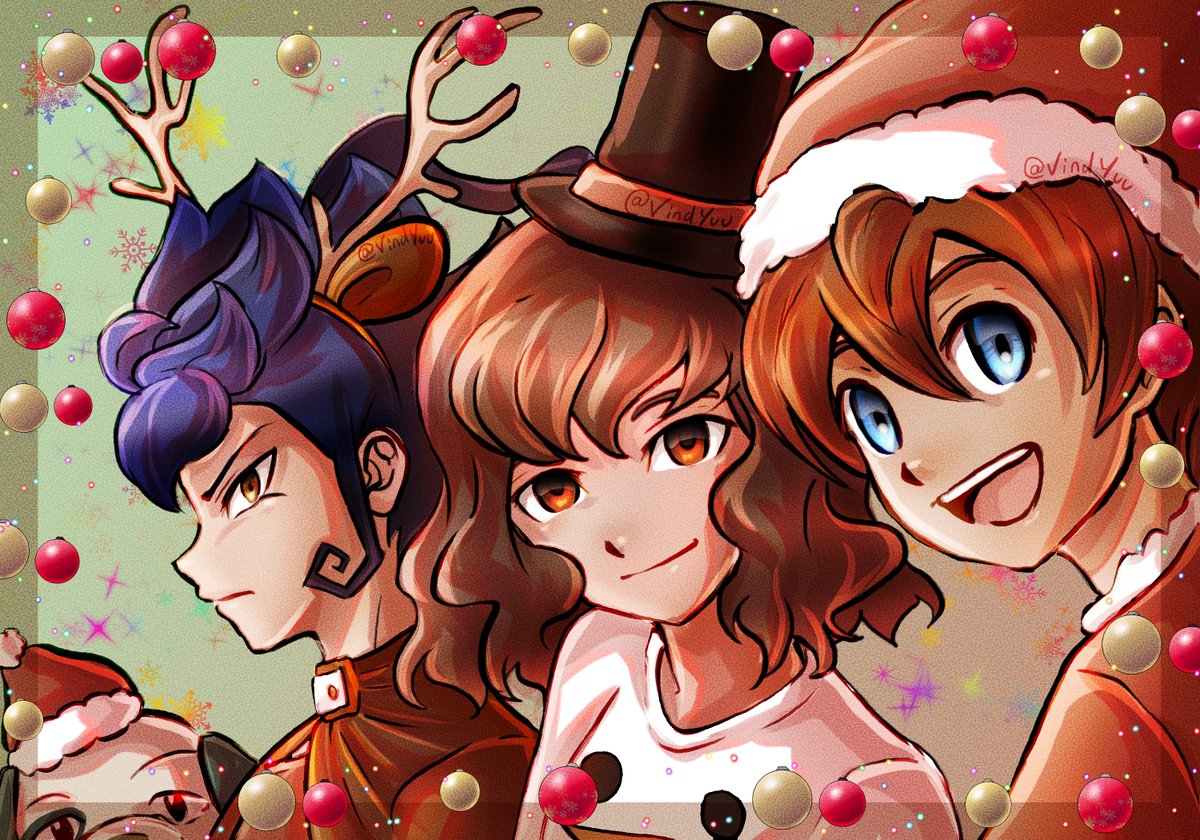 🎄Arion, Riccardo and Victor ! feat Spotter

Merry Christmas !

#InazumaEleven #inazumaelevengo #MerryChristmas