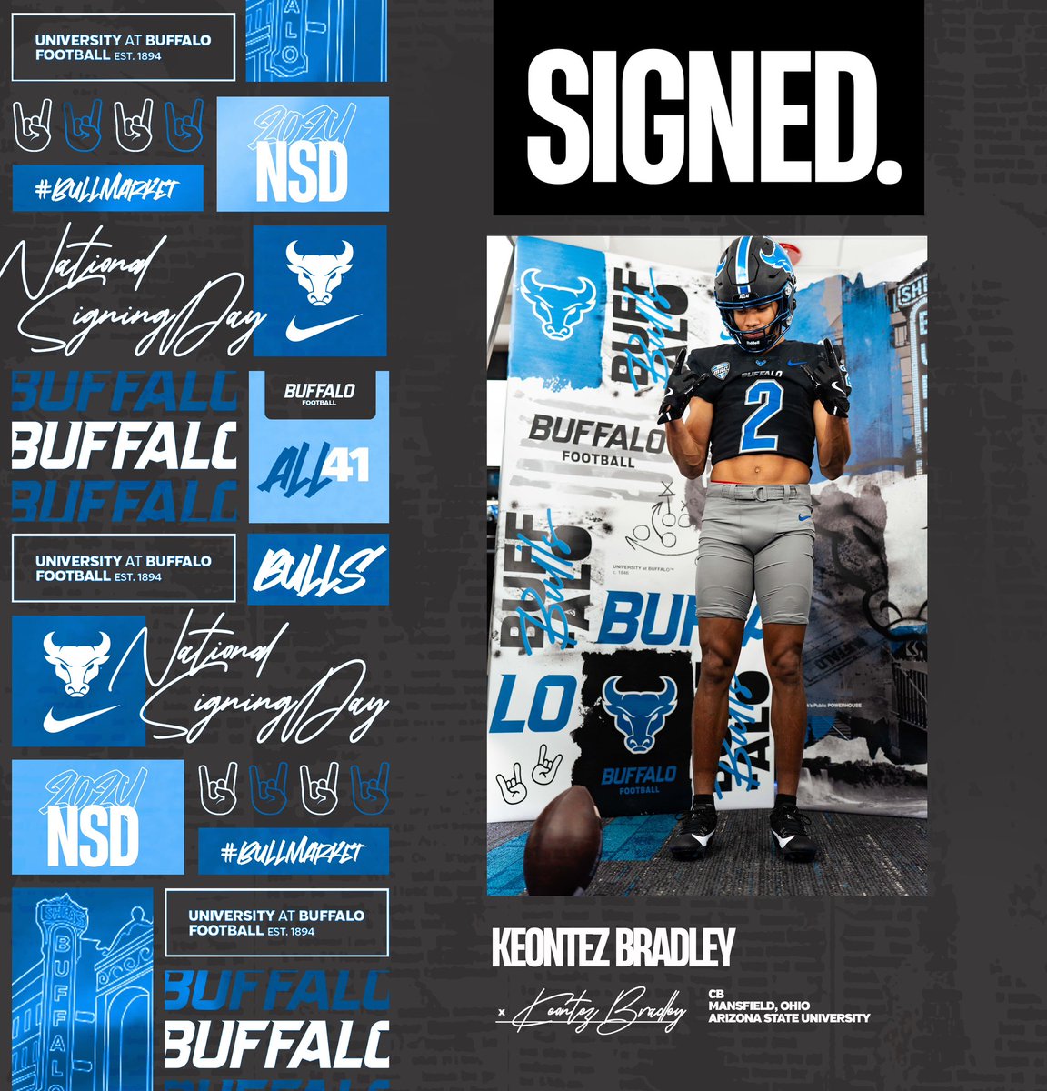 Welcome to the family, Keontez!  

➡️  <a href="/bradley_keontez/">Tez</a> 

#UBhornsUP🤘| #BullMarket📈