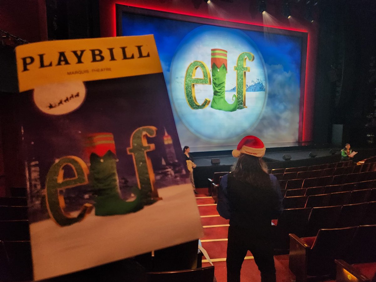 ZaudererJosh's tweet photo. (1/2)
You don’t need to celebrate Christmas to enjoy @elfonbroadway. Grey Henson’s Buddy is, to quote Buddy, “Miraculous.” Perfectly cast &amp; so believable in his wide-eyed, childlike optimism &amp; courtship of Kayla Davion’s reluctant Jovie. Legendary @SeanAstin commands the stage... https://t.co/UyFFJJhdSS