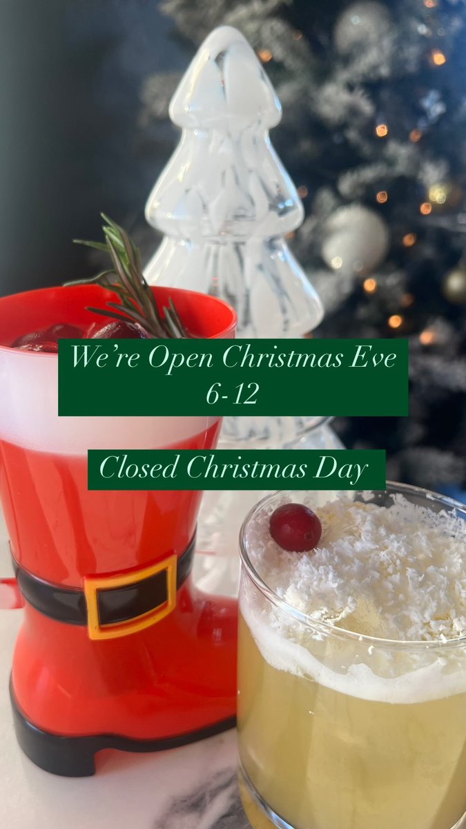 We’re open at 6pm today! Come enjoy some craft cocktails and a bite to eat with friends &amp; family! 
3020 N Walker Ave OKC OK