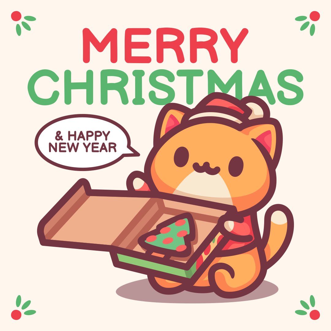 Happy Holidays, friends! 🎄✨
May these days be filled with warmth, wonders, and the aroma of something truly delicious. 🍕😅
Wishing you happiness!

#GameDev #IndieDev #IndieGame #IndieGames #IndieGameDev #SoloDev #WebGames #LongLiveTheWeb #MerryChristmas