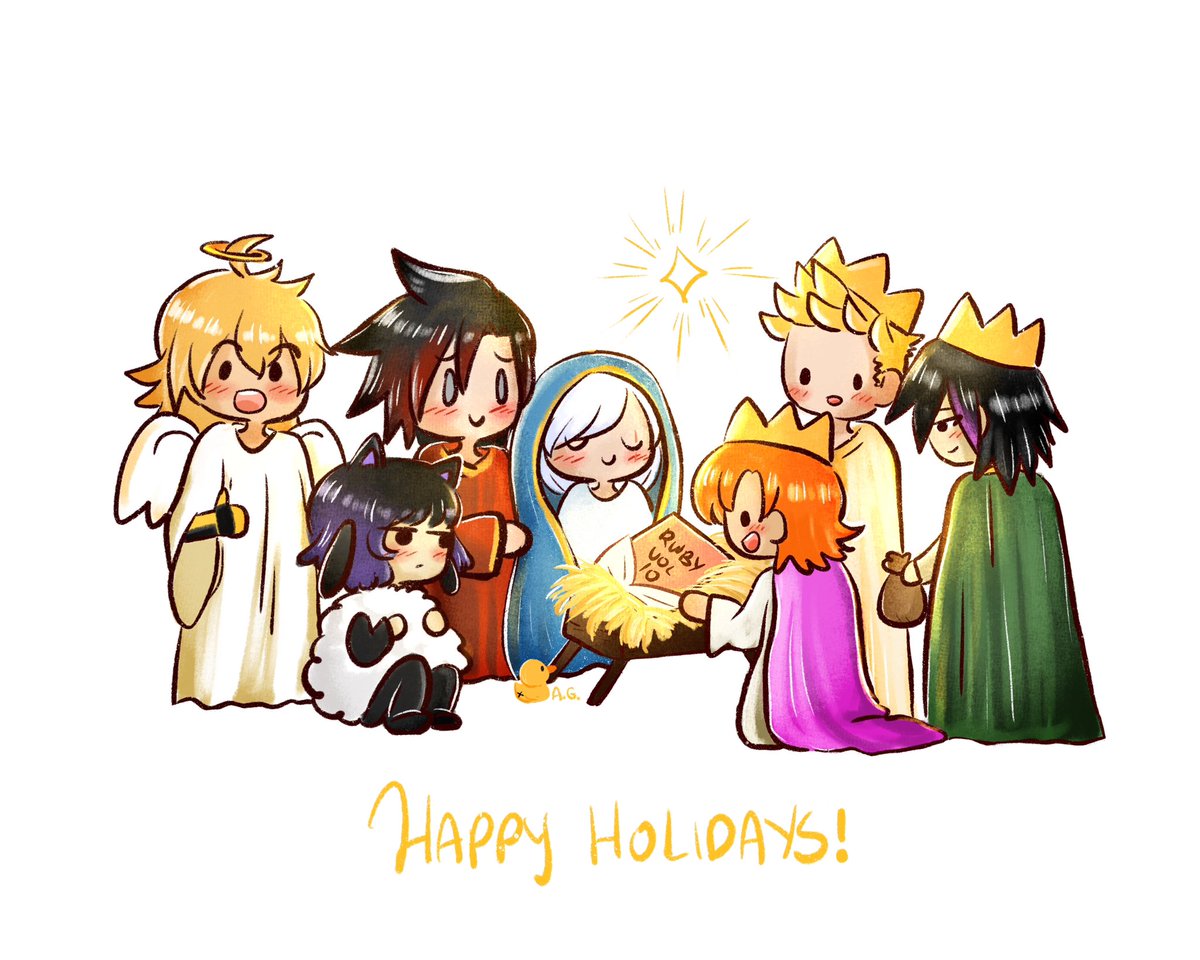 AG_Nonsuch's tweet image. Still the same wish.  Merry xmas! #RWBY