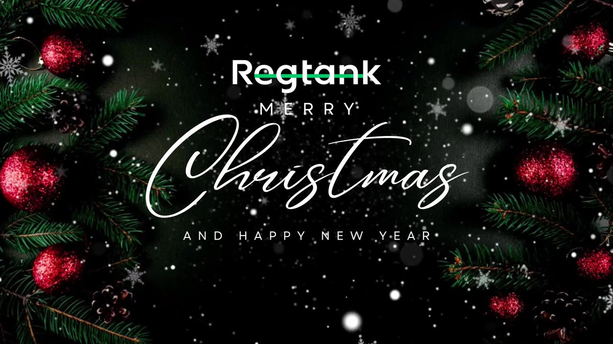 🎄✨ Season’s Greetings from Regtank! ✨🎄

Thank you for your trust in 2024. Here’s to a joyful holiday season and an exciting 2025 ahead! 🌟

#MerryChristmas #HappyNewYear #Regtank