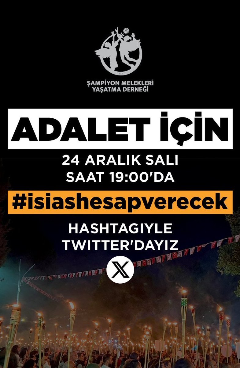 #isiashesapverecek 
Adalet, hemen şimdi.