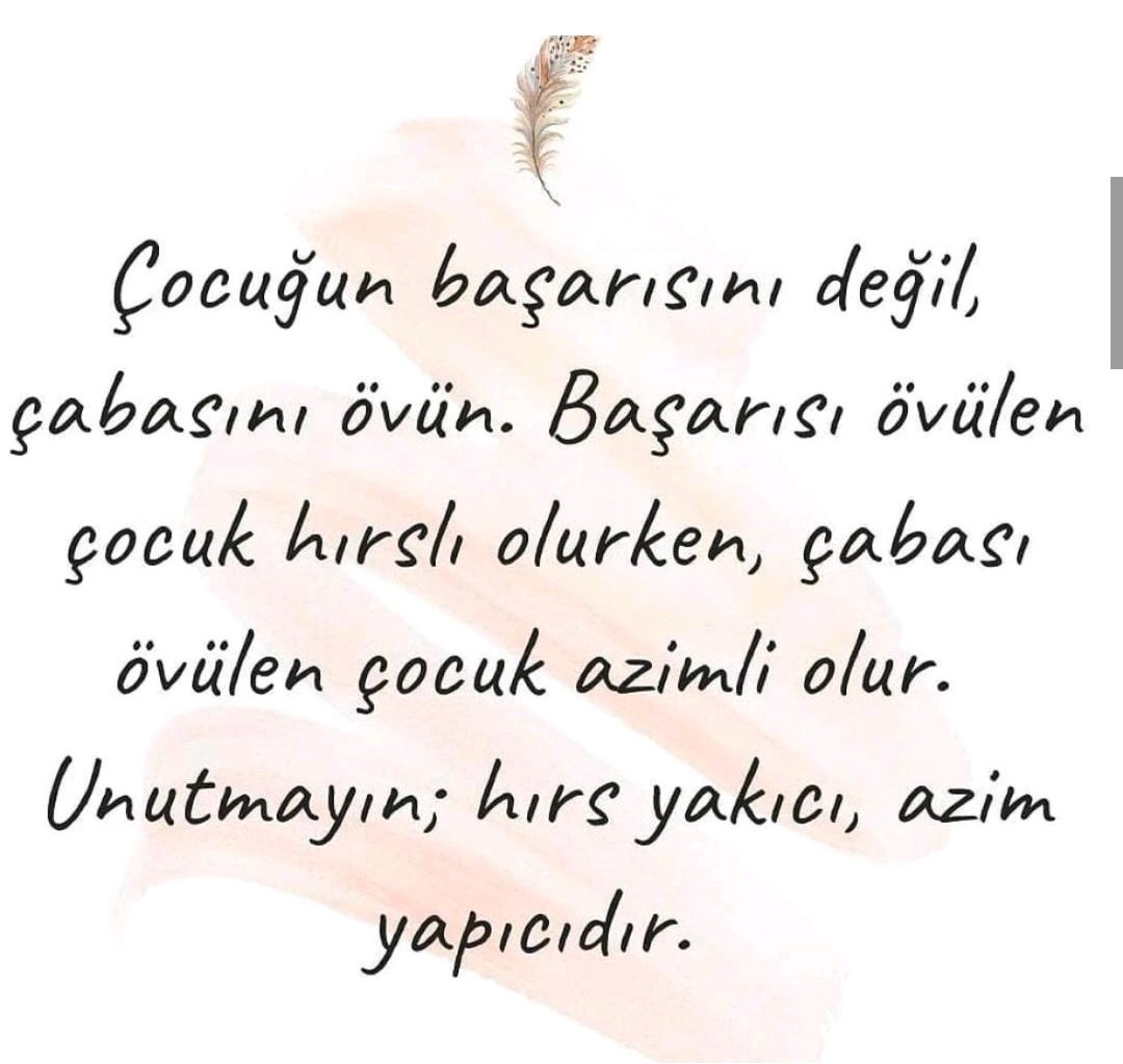 "Ne kadar çok çalıştın, aferin!" veya "Bu kadar çaba gösterdiğin için gerçekten gurur duyuyorum!" gibi yorumlarla çocuğun içsel motivasyonunu artırabilirsiniz. Bu yaklaşım, onların sadece sonuçlara odaklanmak yerine öğrenme sürecine değer vermelerini sağlar.
#eğitim
#çanakkale
