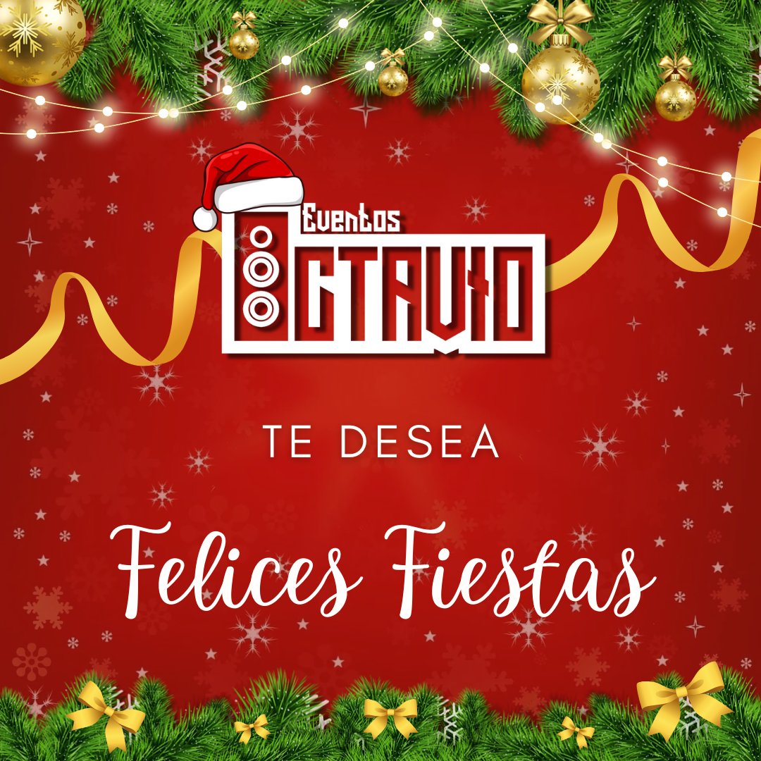 EventosOctavio's tweet photo. Un año más haciendo #felices a todos nuestros #clientes 🤩
#GRACIAS por la confianza! 
Desearos unas #FelicesFiestas! 🎄

🎊EVENTOS OCTAVIO🎊
📲 Tfno.: 644 976 481
🔗 Síguenos en Redes Sociales:
- Instagram: @eventos_octavio

#EventosOctavio #FelizNavidad #MerryChritmas https://t.co/ljbKRh1wAn