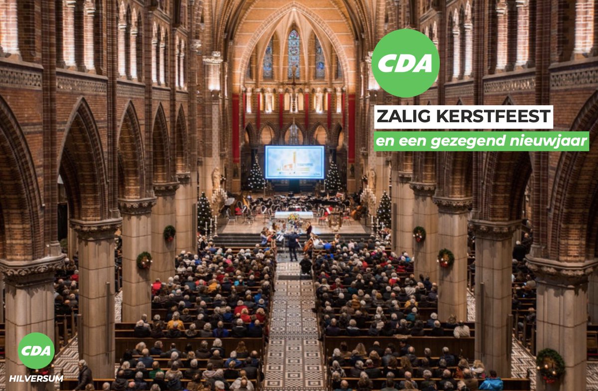 Het CDA Hilversum wenst je een zalig kerstfeest en een gezegend 2025! 🎄💫🥂