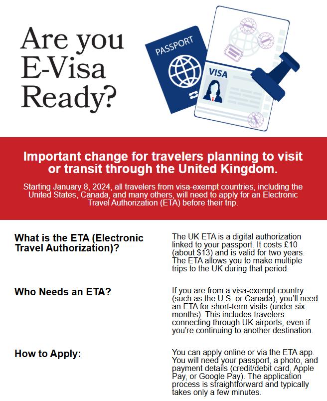 GingerandCarrie's tweet image. Traveling to Europe next year? Remember to apply for your E-Visa.
#TravelEurope #EvisaApplication #ExploreEuropes #VisaReady #TravelTips