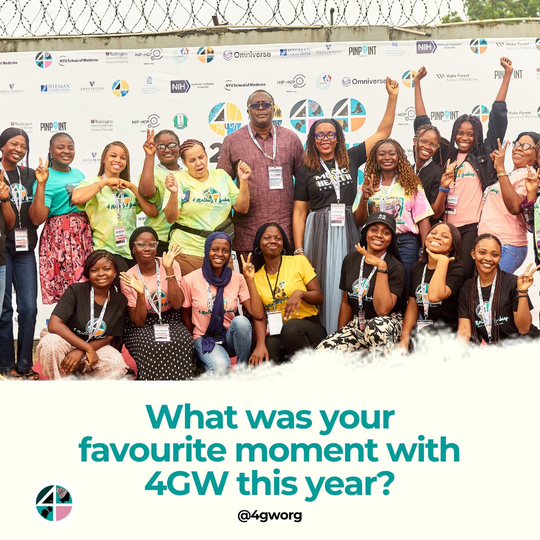 4GWorg's tweet image. From #megadesignathon to the #megabootcamp and art contest, we have organized many memorable and impactful projects this year 🥰😇

What was your favorite moment with @4gworg this year?😉😊

Let&apos;s hear your story😊