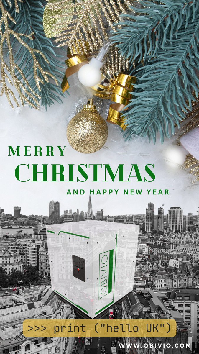 qbiviouk's tweet photo. QBivio is now in the UK—there will be plenty of time to connect in the new year! But for now, it’s the festive season!
Merry Christmas and wishing you an amazing 2025!
#QBivioUK #Qbivio #geothermal #microORC #heatpumps https://t.co/59lOES3ILG