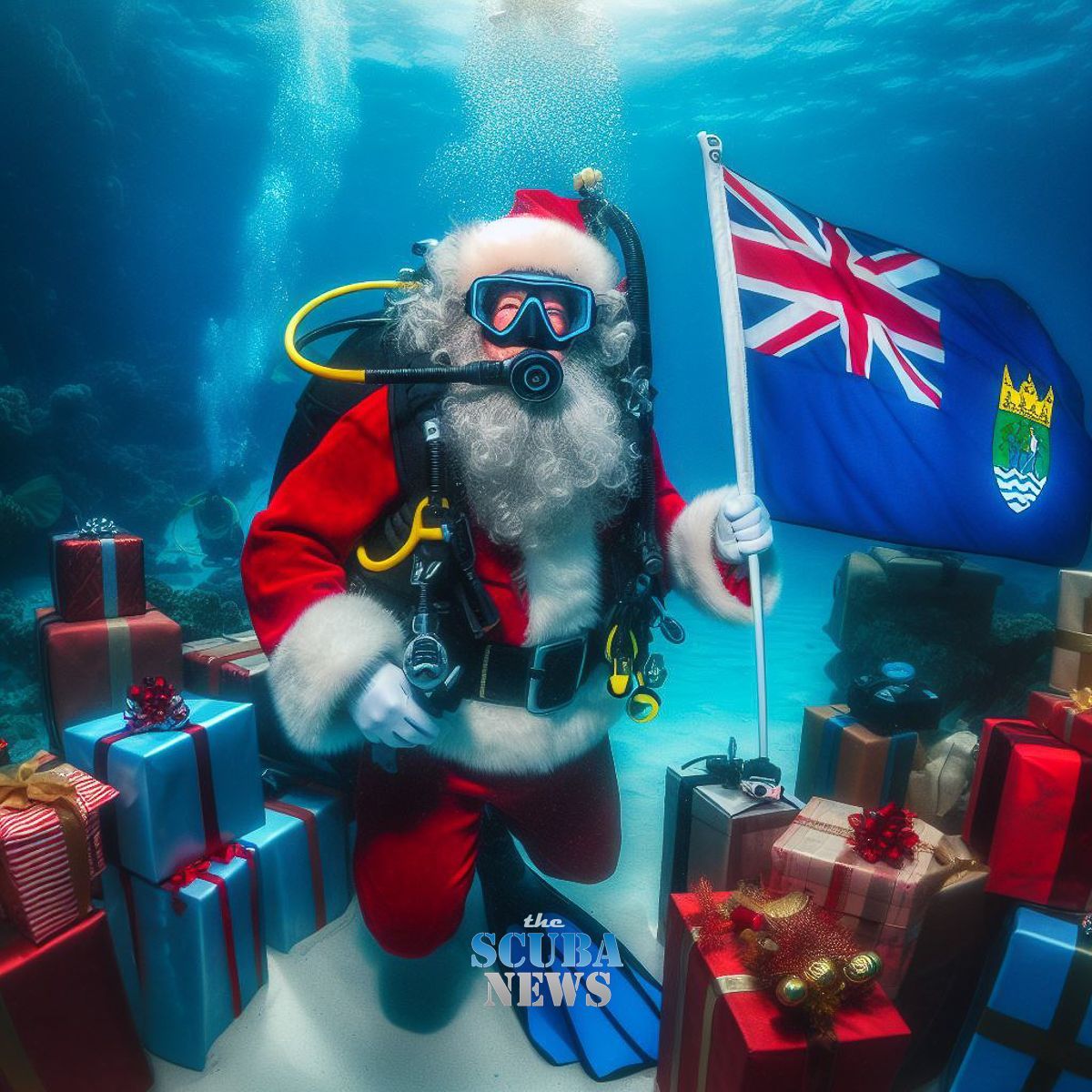TheScubaNewsKY's tweet photo. Merry Christmas from The Scuba News Cayman Islands 🇰🇾 https://t.co/NNcELBeW5N