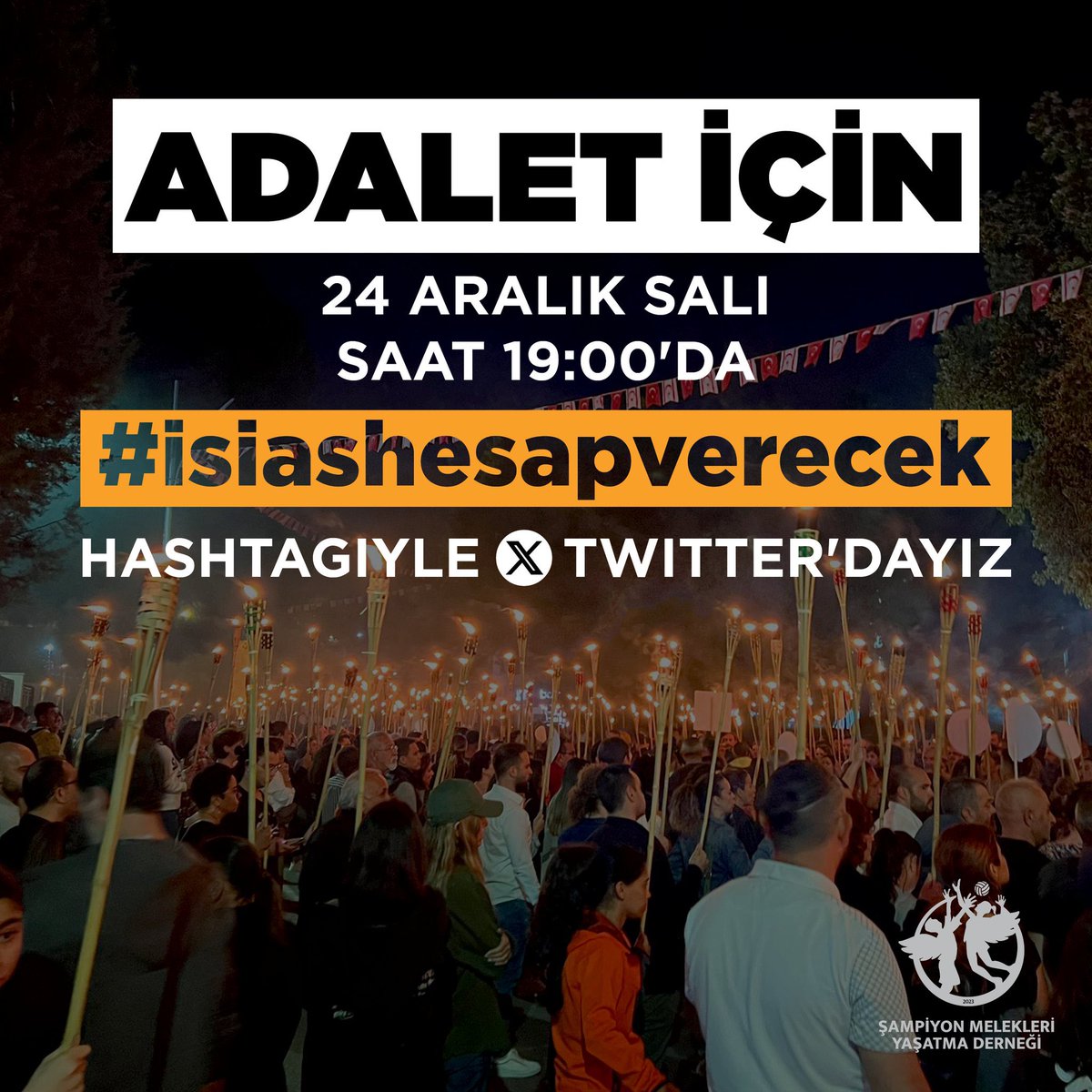 Üflenememiş mumlar, alınamamış karneler,eksik kalan bir toplum için 
#isiashesapverecek