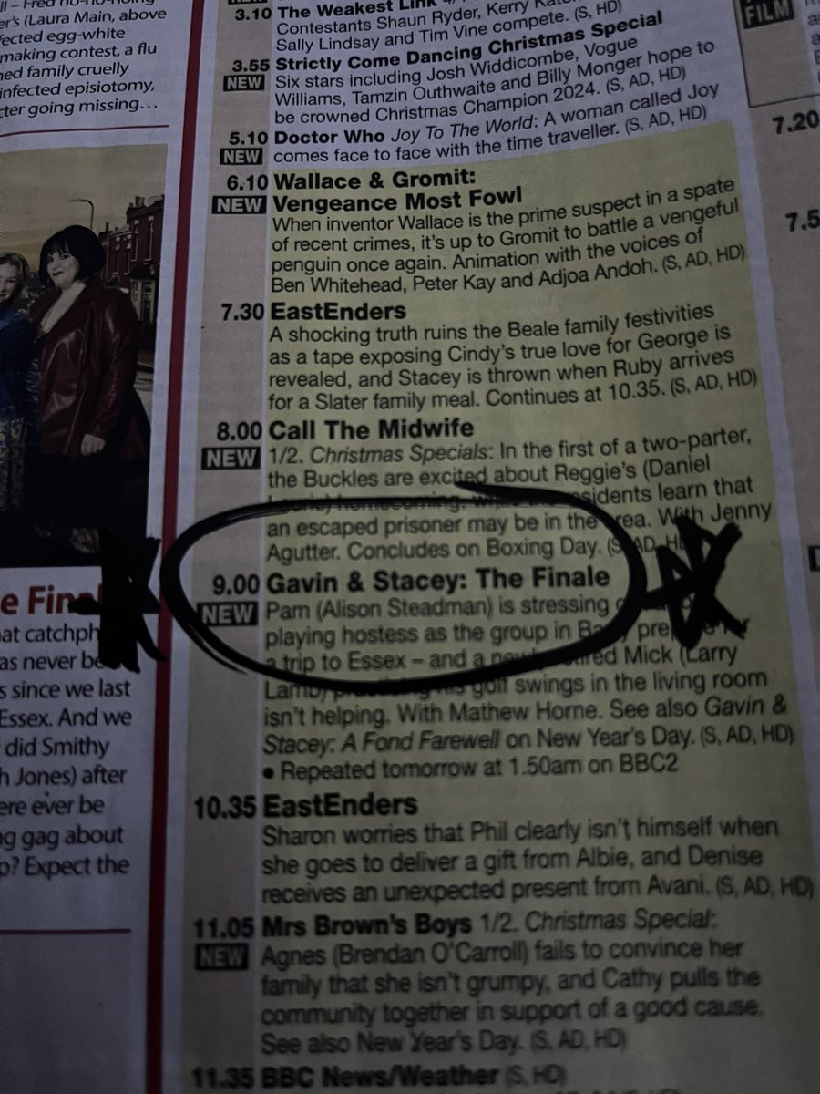 The biggest Xmas Gift of them all!! 
#GavinAndStacey 
#DoubleExcited 
#TheFinale