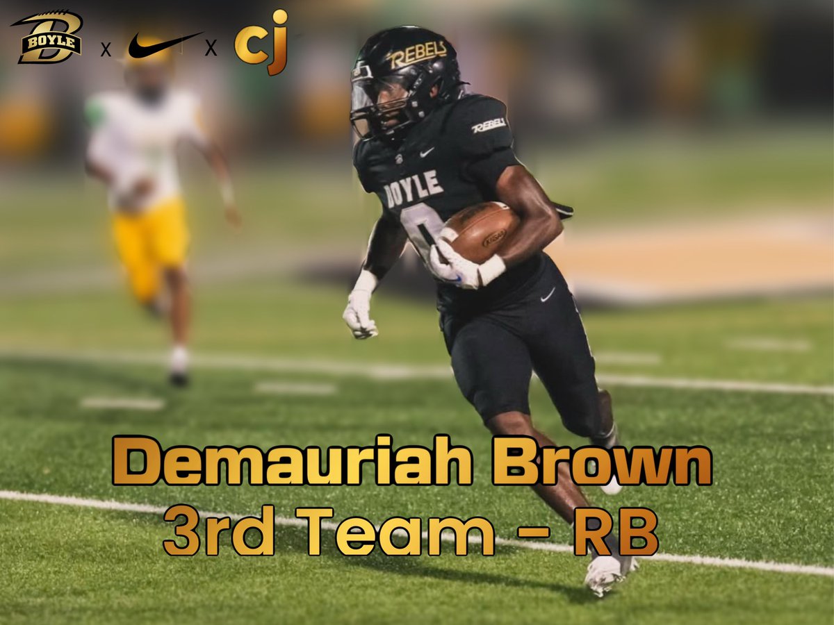 BCRebelFootball's tweet image. Congratulations to @ps_mcclure and @DemauriahB on being selected to the Courier Journal All-State Team! #BuiltByBoyle