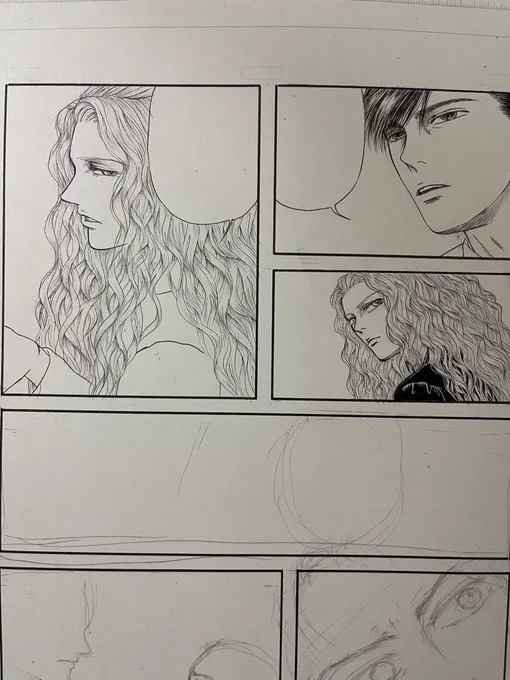 髪の描き込みが酷くなった 