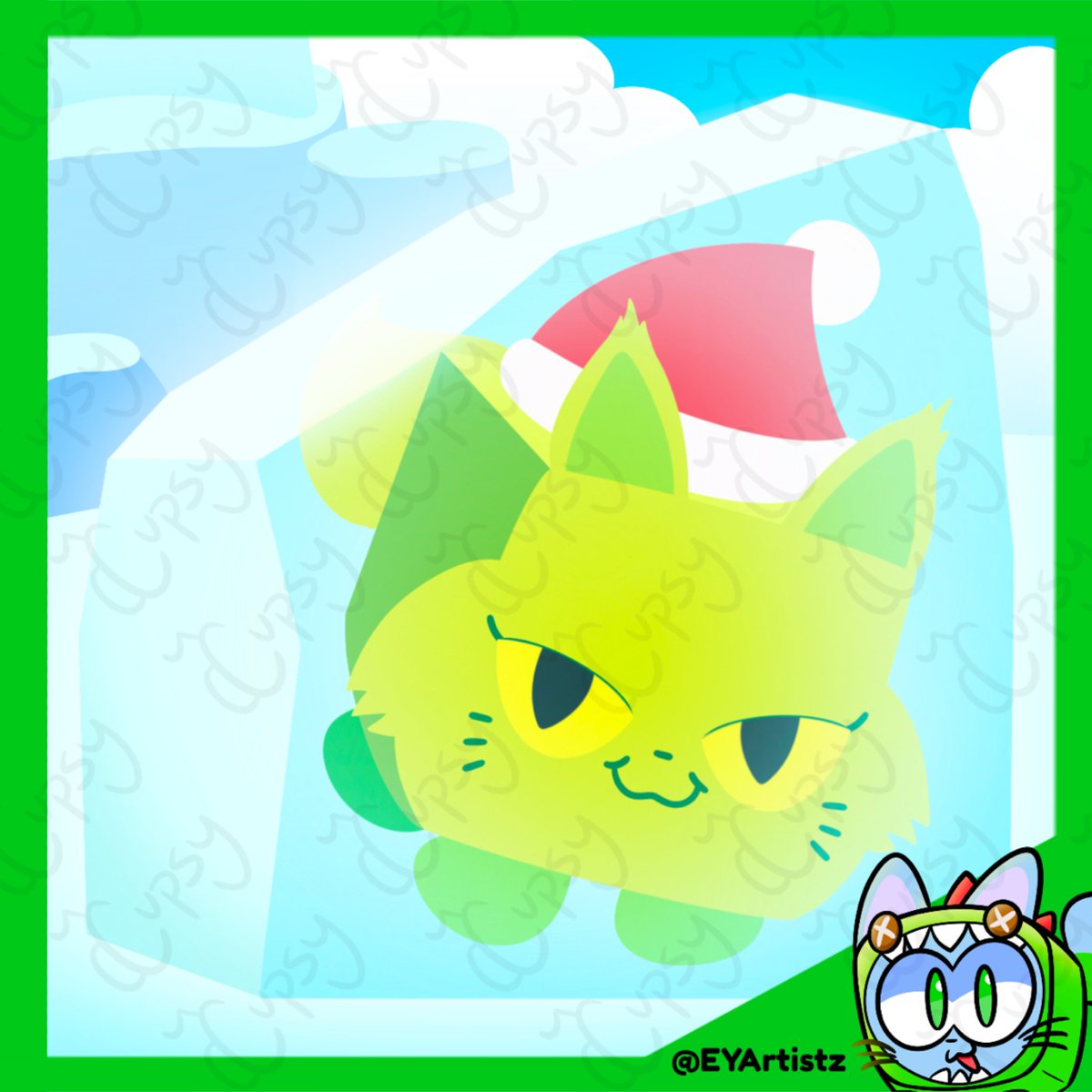 EYArtistz's tweet photo. Huge Grinch Giveaway! (Pets Go)

Rules:

- Follow @EYArtistz, @PogiePoop &amp; @GamingSmock 👥
- Retweet 🔁
- Comment your user! 💬

Good luck everyone and have a Merry Christmas!

Ends December 27th at 12pm EST!

#petsim99 #roblox #petsimgiveaway https://t.co/e55AI1cAs4