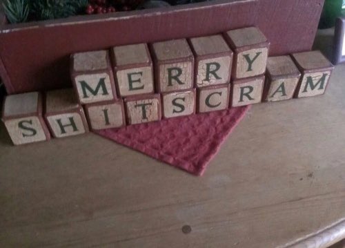 BestArmBot's tweet image. [Behold! The workshop’s holiday decor!]