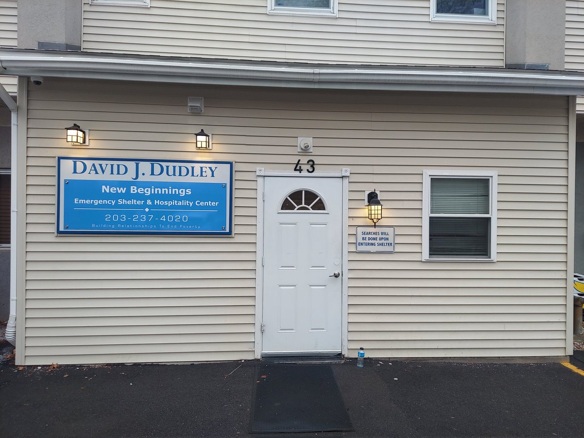 A few members of the Platt Football Team delivered food to the David J. Dudley New Beginnings Homeless Shelter today. Alanzo Sargeant-Keen, Ignacio &amp; Jesus Vasquez brought 100 burgers, cookies, brownies and water to feed those in need of the Meriden Community during the Holiday