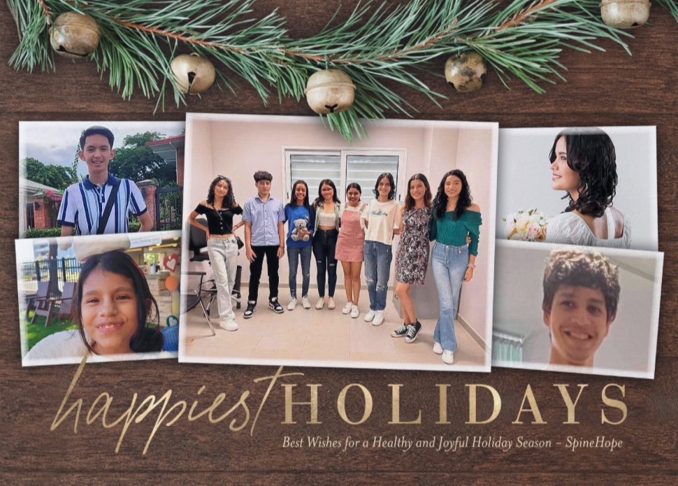 ✨ Season's Greetings! ✨
Warmest wishes to our SpineHope family, including the incredible children we serve, our dedicated volunteers, generous partners, and supporters worldwide. May your holiday season be filled with peace, joy, and boundless hope!#seasonsgreetings #spinehope