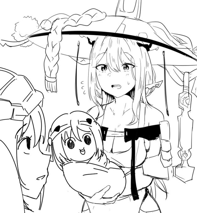 サンプルが公開されたので楽しみすぎてまた描いてしまったパイオニア託児所の写経。

コミケでこの本を買うのが待ち遠しい。 