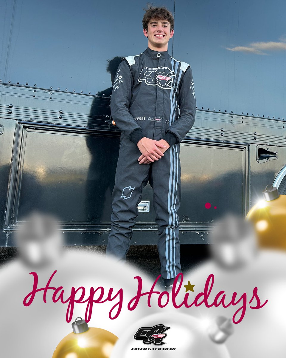 A new beginning in 2025...but first, the holiday season!

Happy Holidays!

#CalebG / #CalebGRacer