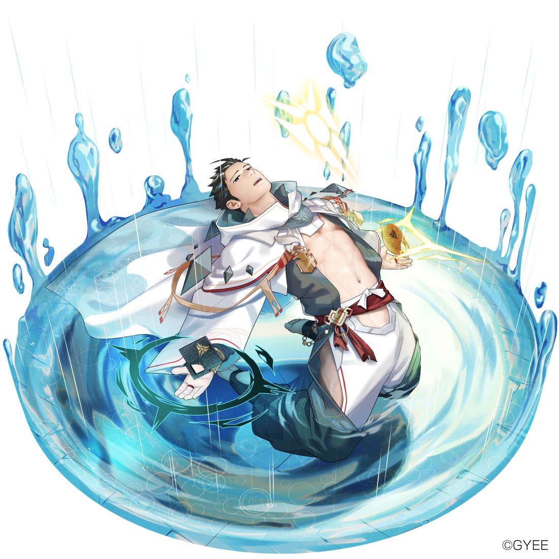 ittorasii's tweet photo. GYEE本家様にてデザインを担当させていただいたキャラクター「ルーサー」くんが近日実装されるようです🥳
珍しく綺麗め（当社比）キャラ描いた気がするので愛でていただけると嬉しいです☺️

#GYEE #サン戦 https://t.co/OgWCfEk7Av