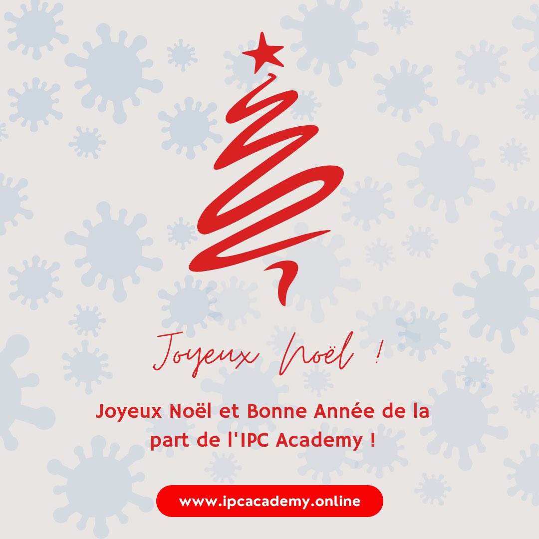 IPC Academy Online (@academyipc17555) on Twitter photo 🎄✨ Joyeux Noël et Meilleurs Vœux de la part de l'IPC Academy ! Que cette saison festive soit remplie de joie, de paix et de succès dans tous vos projets. 🌟🎅🎁 🎄✨ Joyeux Noël et Meilleurs Vœux de la part de l'IPC Academy ! Que cette saison festive soit remplie de joie, de paix et de succès dans tous vos projets. 🌟🎅🎁