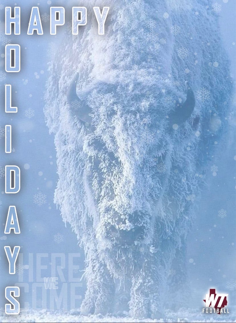 Merry Christmas! Love being a Buffalo!  #HereWeCome