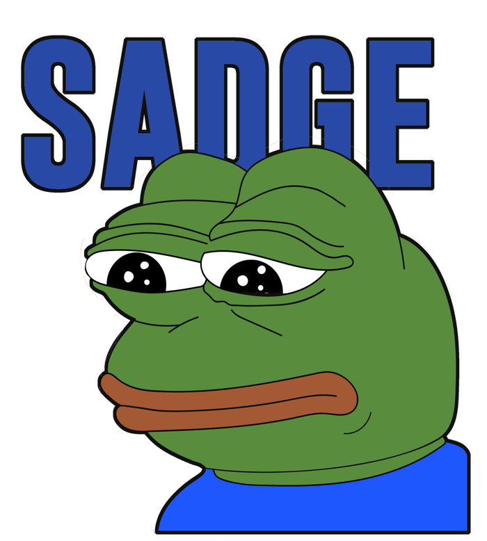 cto_sadge74519's tweet photo. Financial freedom and emotional damage. 
$PEPE but with extra depression. #BuySadge #CryLater #69 -1933 https://t.co/V36L2k1ZFj
