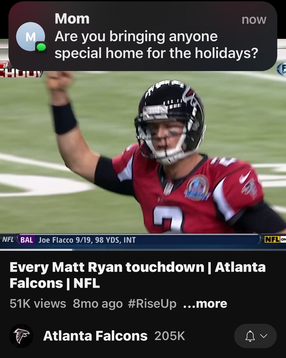AtlantaFalcons's tweet photo. Not now, mom! https://t.co/L8QOF21KXf