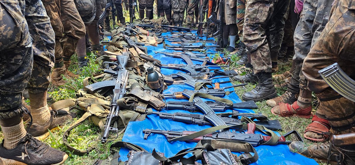 OLF_OLA's tweet photo. In the launch of Operation Cichoomina Kaayyoo today, the OLA executed multiple coordinated actions across Oromia, targeting regime forces in several districts:

Harsadee and Eastern Commands engaged regime forces in Fantaallee district (Saalaa) and East Arsi zone, Martii district (Wataroo Diinoo). Central Command carried out actions in Warra Jarsoo district (Boobee Liiban),  Abuunaa Gindabarat district (Mana Baabsaa), North Shewa zone, Hidhaabuu Abootee district (Ejeree town), and Dagam and Yaayyaa Gulallee districts. Western Command targeted regime forces in Diggaa district (Bareedaa Sooromaa). Madda Albuudaa Command engaged regime forces in Booranaa zone, Liiban district (Algee Qarsaa).

Initial Results:

Casualties Inflicted: 210 regime forces killed and 344 wounded. Seized Arsenal: A substantial cache of weapons and ammunition was captured, further weakening the regime’s military capacity.

The OLA will provide a full account of today’s operations as more data becomes available. This marks a strong start to the mission of degrading the regime’s capabilities under Operation Cichoomina Kaayyoo.
#Oromia #Ethiopia