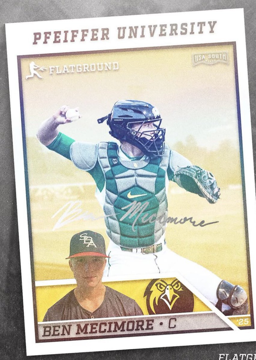 WSHS Baseball (@baseballwscolts) on Twitter photo Pfeiffer Baseball just got another one of our Colt DUDES! Congratulations to you <a href="/BenMecimore/">Ben Mecimore</a>! Pfeiffer Baseball just got another one of our Colt DUDES! Congratulations to you <a href="/BenMecimore/">Ben Mecimore</a>!