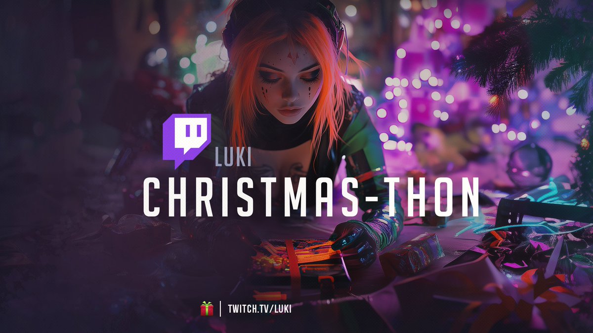 Marry Christmas everyone 🥳🎉!! I hope you have a great holiday, full of love and gifts! Going to have a really fun event on twitch for Christmas! See you there twitch.tv/luki