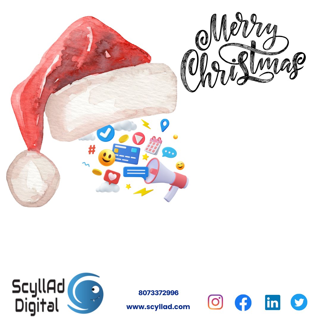 ScyllAdDigital's tweet photo. May your holiday season be filled with digital delights! 🎄 Wishing you a Merry Christmas from the team at ScyllAd Digital.
https://t.co/urSzbby4U4

#scylladdigital #digitalmarketing #christmas🎄 #digitalmarketingstrategy #socialgrowthmedia #mediasocial #merrychristmas" https://t.co/4Qkvw3bdVe