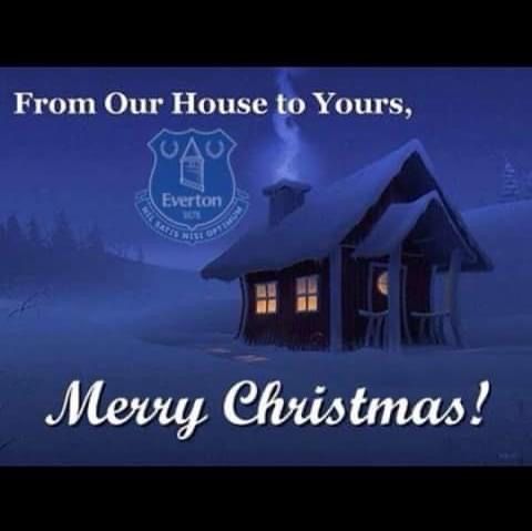 Wishing Everybody a Merry Xmas 🎄 and I hope to God 🙏 a better fucking New Year for the Toffees..💙